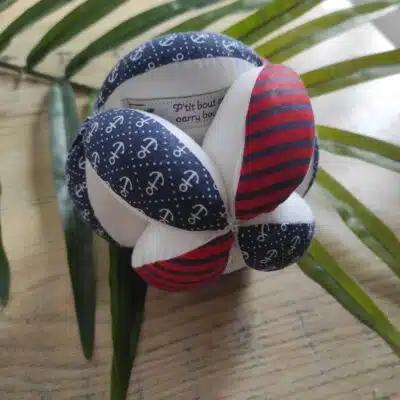 Balle préhension montessori marin océan ancre