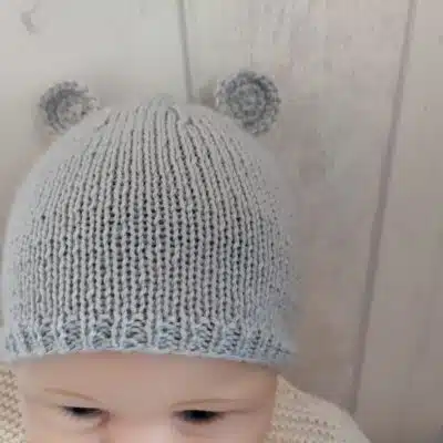 Bonnet mérinos pour bébé