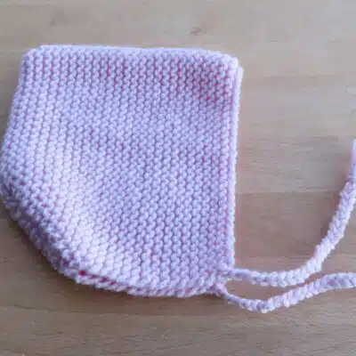 Béguin laine mérinos pour bébé