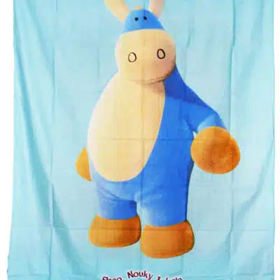 Rideau bleu L'ÂNE PACO