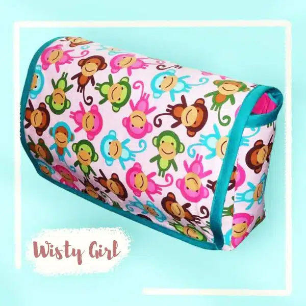 Sac à langer + matelas de change + lange doudou - WISTY GIRL – Image 10
