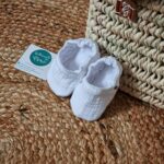 Chausson souple bébé en double gaze de coton été/hiver