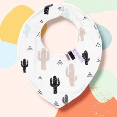 Bavoir bandana - CACTUS