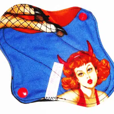 Protège-slip lavable PIN-UP DEVIL - alternatif et écoresponsable