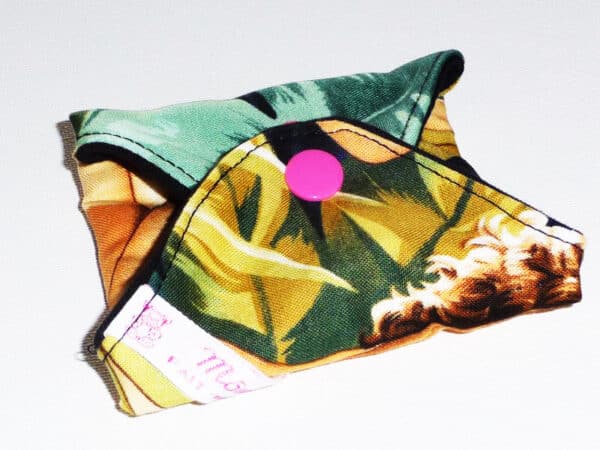 Serviette hygiénique lavable flux normaux à moyens motif PIN-UP