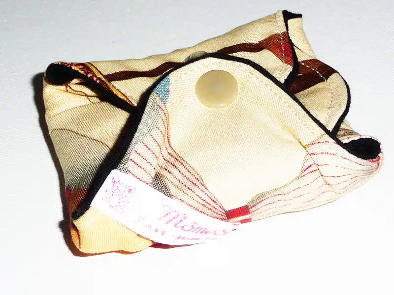 Serviette hygiénique lavable flux forts (L) - PIN-UP BASE BALL - Zéro déchet - shl - serviette périodique