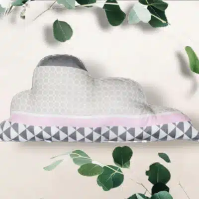 Coussin nuage ROSE METRIQUE