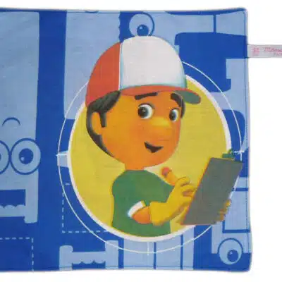 Serviette de cantine MANNY ET SES OUTILS