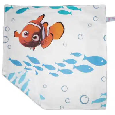 Serviette de cantine LE MONDE DE NEMO