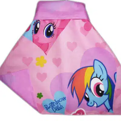 Serviette de cantine XXL à pression MON PETIT PONEY