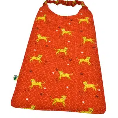 Serviette cantine personnalisable - Motif Léopards