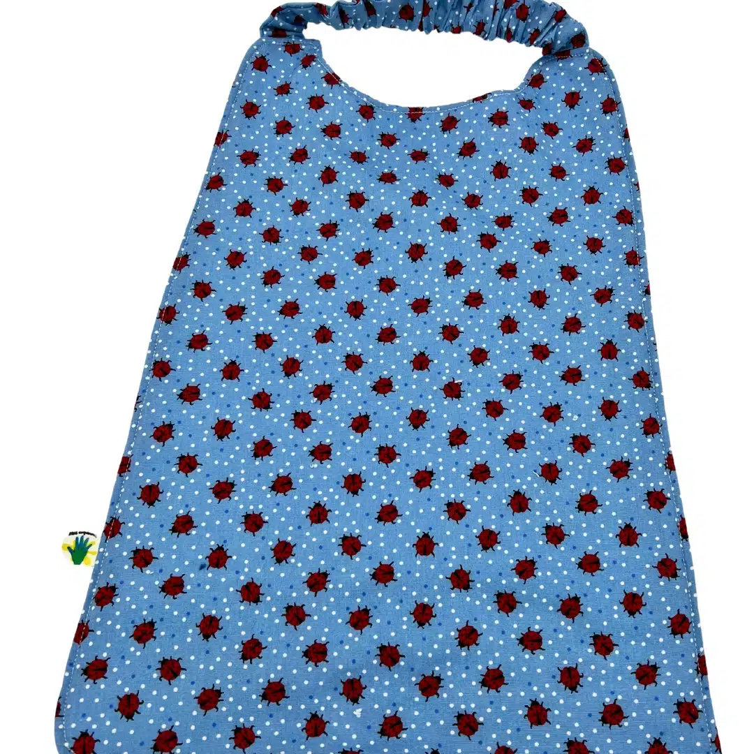 Serviette cantine personnalisable - Motif Coccinelle