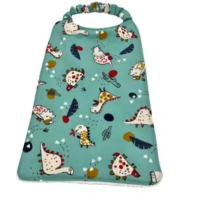 Serviette cantine personnalisable - Motif Dinosaures