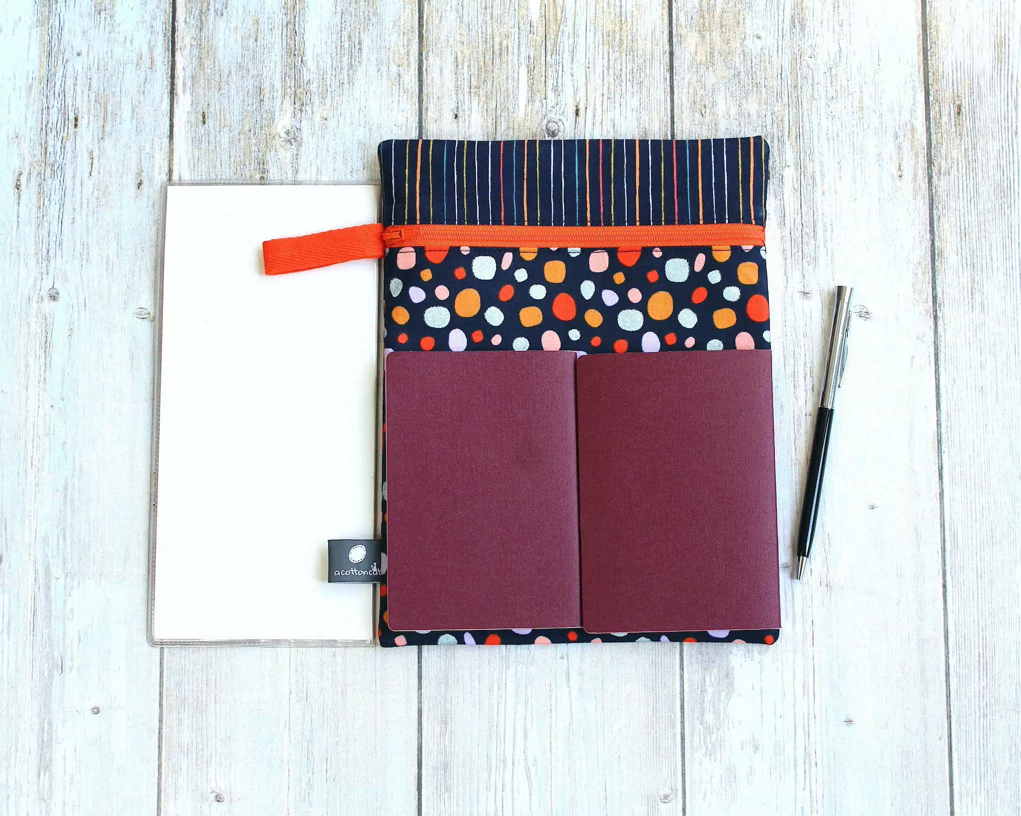 porte documents tissu