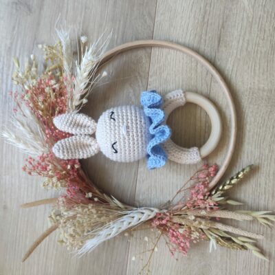 lapin bleu