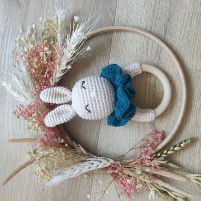 lapin bleu