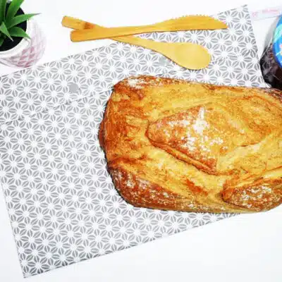 Sac congélation ou de conservation lavable et réutilisable pour pain (MAXI +)