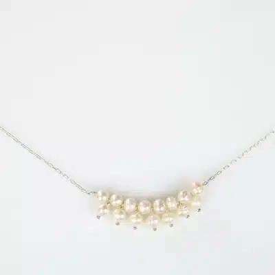 Collier en Argent et pendentif Sublime Perle