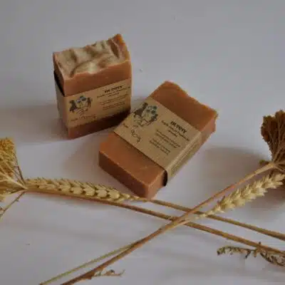 Savon BUNNY à la poudre de carotte et à l'argile rose