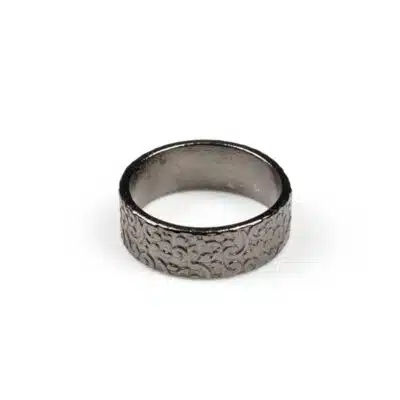 Bague Rhodium Noir Janma