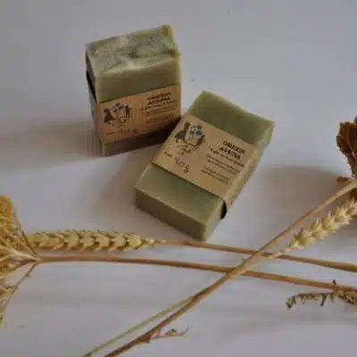Savon GREEN AVENA à l'argile verte et à l'avoine colloïdale