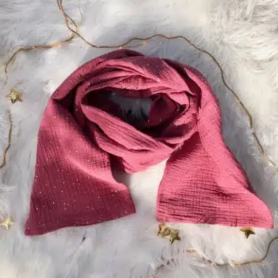 Echarpe en gaze de coton