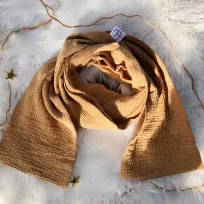 Echarpe en gaze de coton
