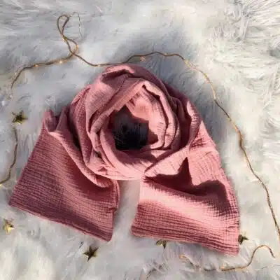 Echarpe en gaze de coton