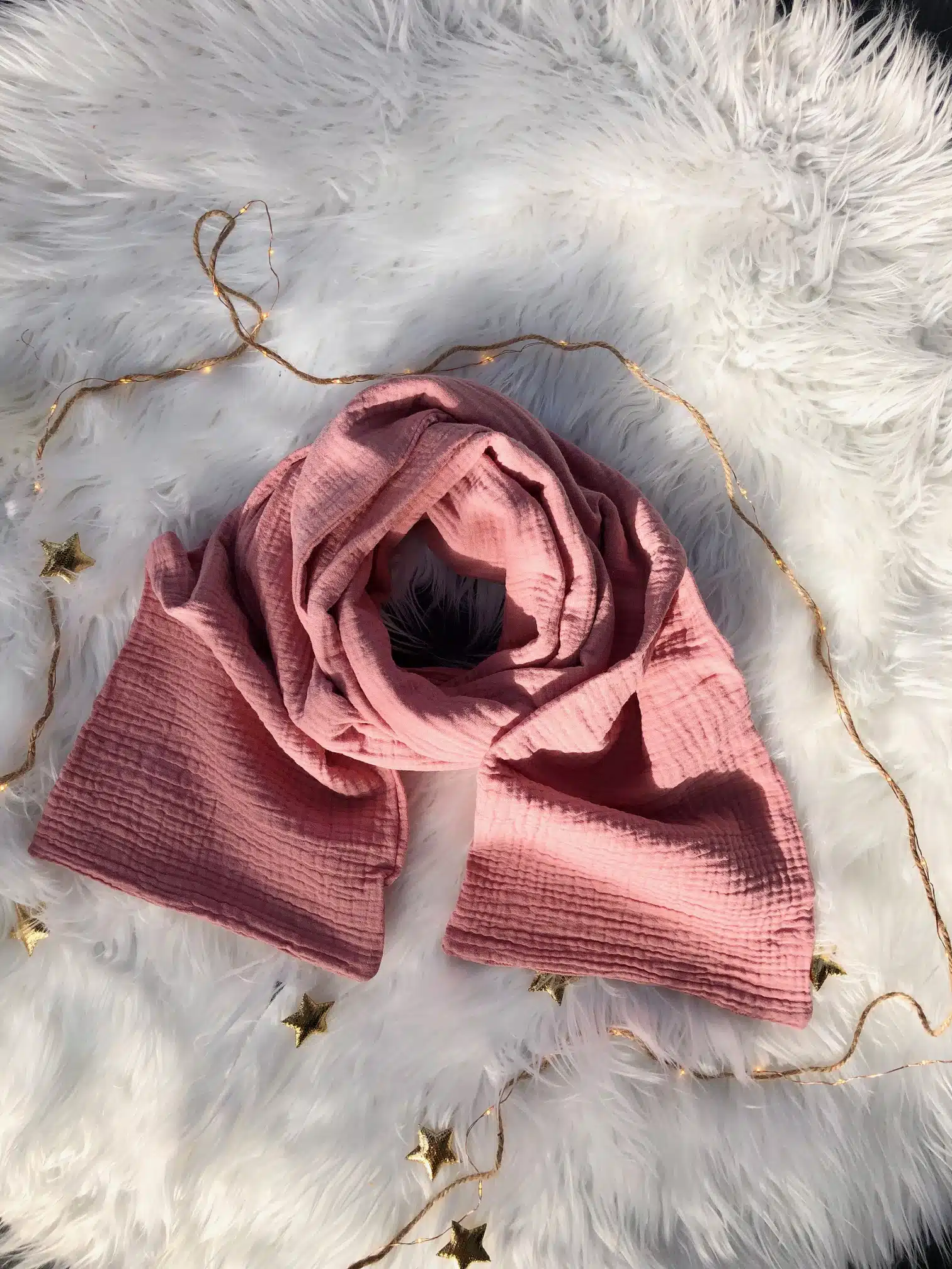 Echarpe en gaze de coton