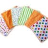 Essuie-tout lavable DINOSAURES RIGOLOS (enfants) - serviette en tissu lavable réutilisable - essuie-tout alternatif écologique zéro déchet