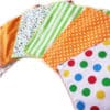 Essuie-tout lavable DINOSAURES RIGOLOS (enfants) - serviette en tissu lavable réutilisable - essuie-tout alternatif écologique zéro déchet