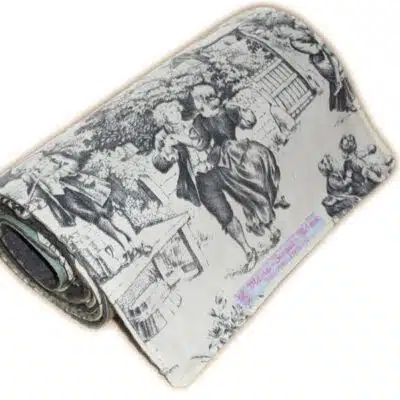 Essuie-tout lavable TOILES DE JOUY - serviette en tissu lavable réutilisable - essuie-tout alternatif écologique zéro déchet