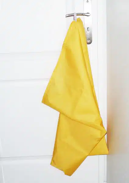 Sac poubelle lavable et réutilisable JAUNE SOLEIL (40 L)