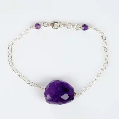 Bracelet Argent Ma Précieuse Améthyste