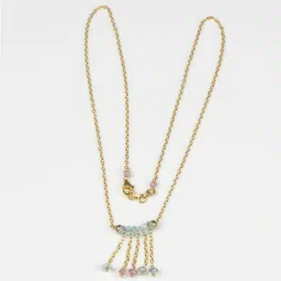 Collier et pendentif Blue Rondo