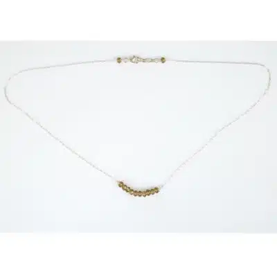 Collier et Pendentif Argent Quartz Fumé Minimaliste All My Stars Aligned