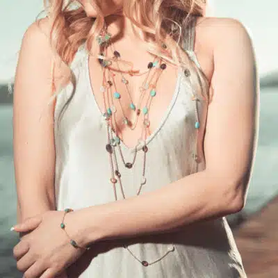 Collier Sautoir Multirang Mes Précieuses