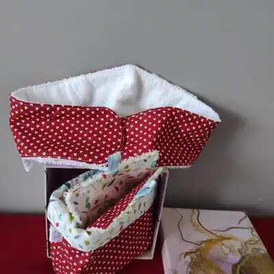 Coffret de soins femme "coeur rouge"