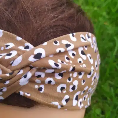 Bandeau coton jersey pour femme