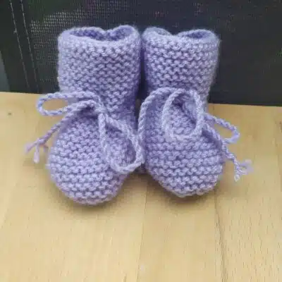 Chaussons laine bébé