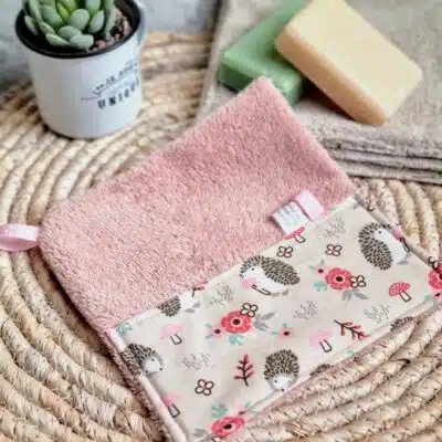 LA SERVIETTE VISAGE ou MAXI LINGETTE "HERISSON"