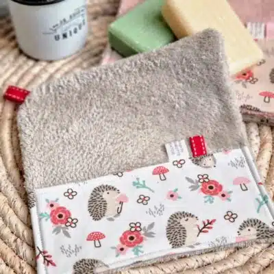 LA SERVIETTE VISAGE ou MAXI LINGETTE "HERISSON"