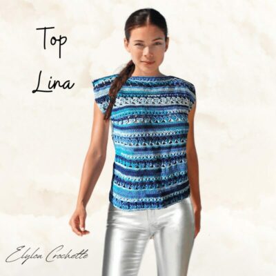 TUTO pdf / Top Lina au crochet