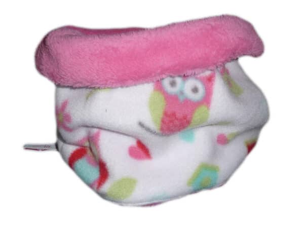 Snood enfant CHOUETTES (ROSE) - Ultra doux - Tour de cou - Tour de col