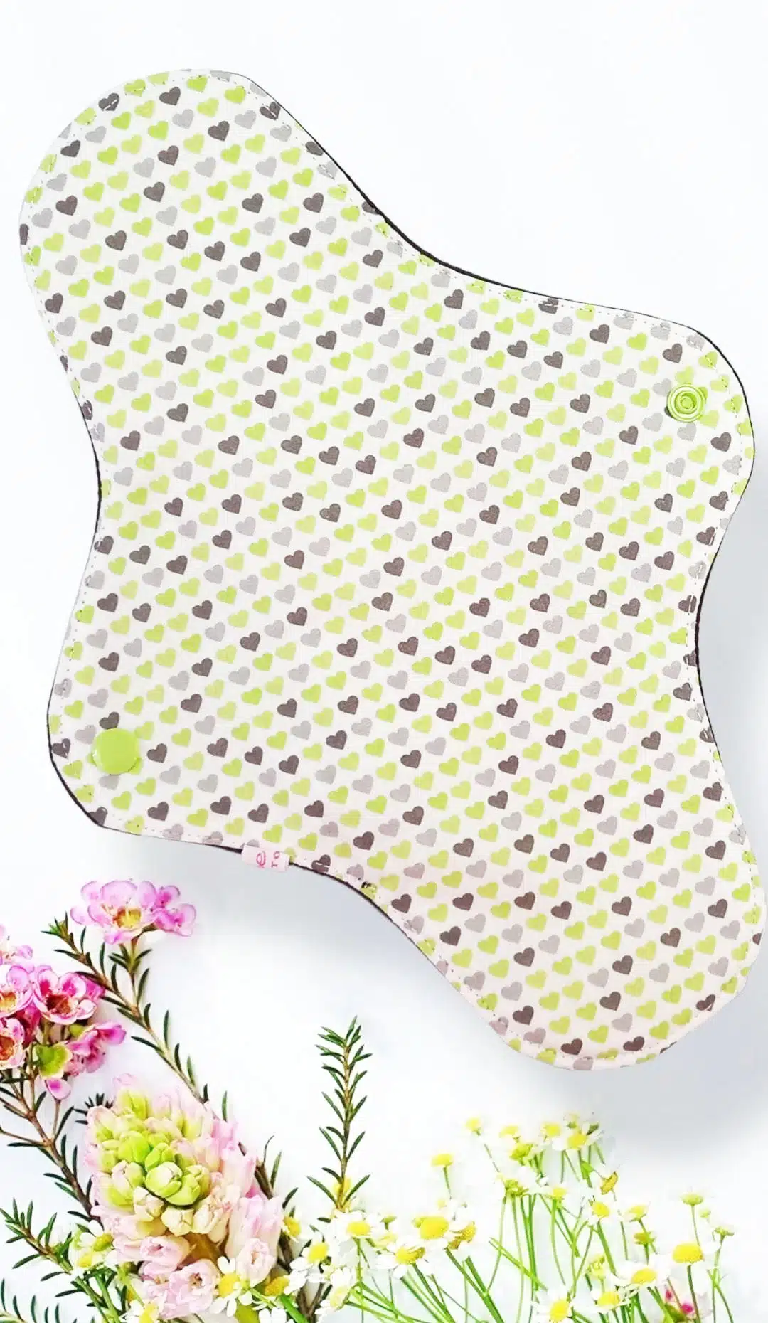 Pack 7 serviettes hygiéniques lavables PISSENLIT (xl / nuit et flux abondants) - serviettes menstruelles lavables - Zéro déchet - shl - serviettes périodiques