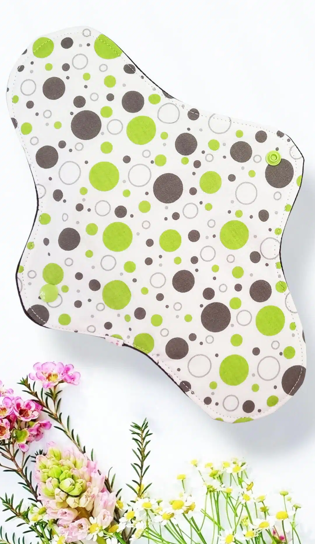 Pack 7 serviettes hygiéniques lavables PISSENLIT (xl / nuit et flux abondants) - serviettes menstruelles lavables - Zéro déchet - shl - serviettes périodiques