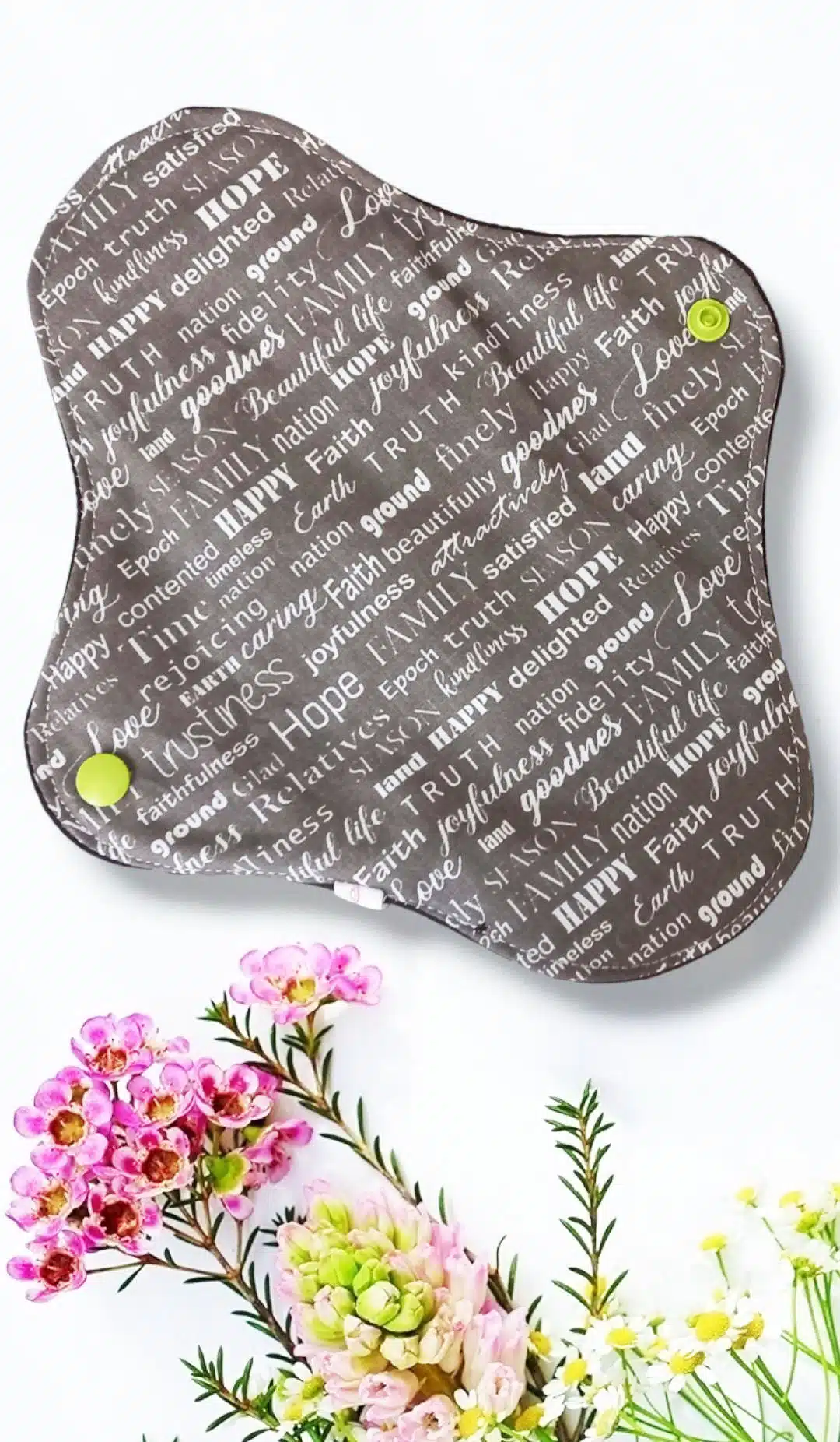 Pack 7 serviettes hygiéniques lavables PISSENLIT (M/ Flux normaux à moyens) - serviettes menstruelles lavables - serviettes menstruelles lavables - Zéro déchet - shl - serviettes périodiques