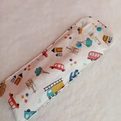 Etui pour brosse à dents et dentifrice imperméable motifs voitures et camions
