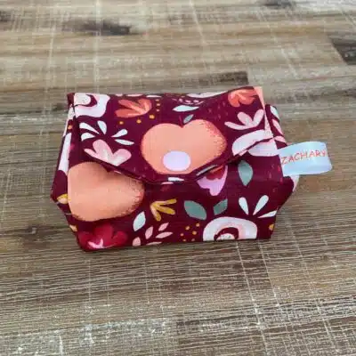 Pochette à savon imperméable motifs Pêches