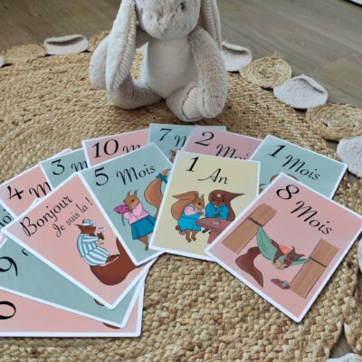 Bébé grandit avec Lucien & Noisette